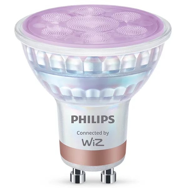 WiZ Philips Smart WiFi Spot PAR16 RGB, 3pcs | GU10 | 4.7 W | Full colour