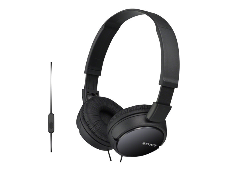 Sony | Headphones | MDR-ZX110 | Wired | Over-Ear | Black - Image 4