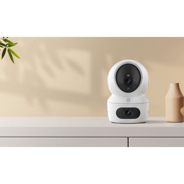 EZVIZ CSH7C Internally Controlled and Directional Camera (4 MP + 4 MP, two-lens), White | EZVIZ