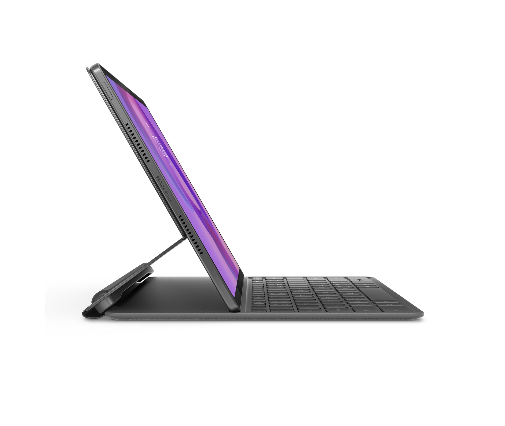 Lenovo Folio Keyboard For Idea Tab Plus | Luna Grey - Image 2