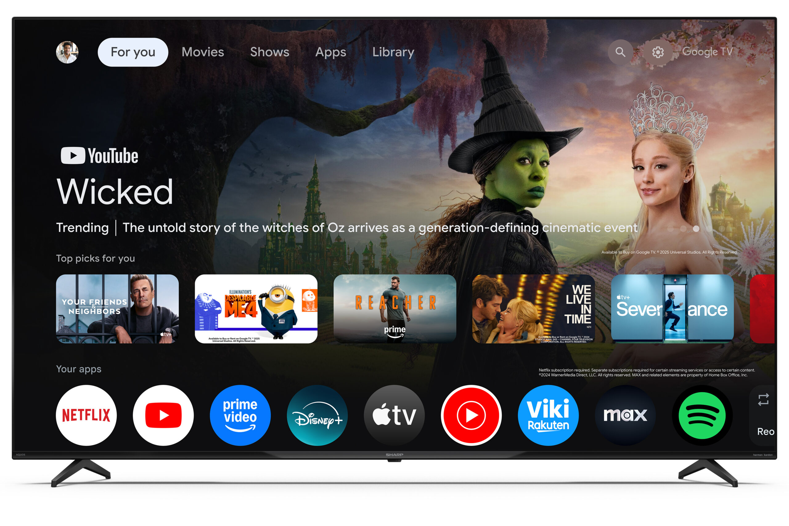 Sharp 70HP5265E | 70 | Smart TV | Google TV | UHD - Image 3