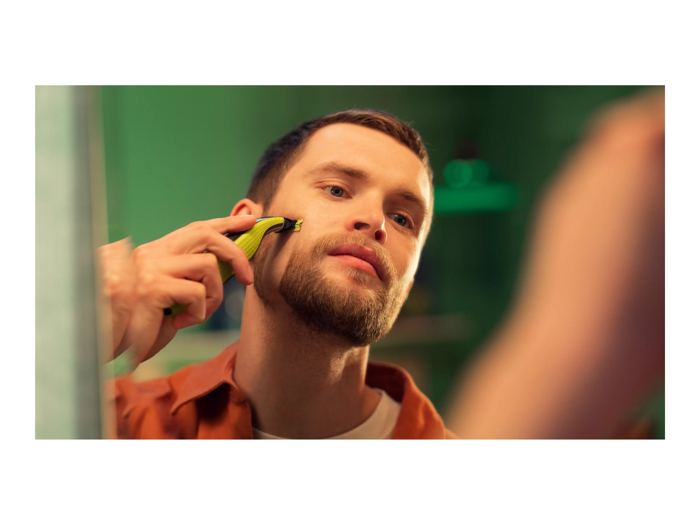 Philips Shaver | QP2734/23 OneBlade 360 | Operating time (max) 60 min | Wet & Dry | Lithium Ion | Green/Gray - Image 11
