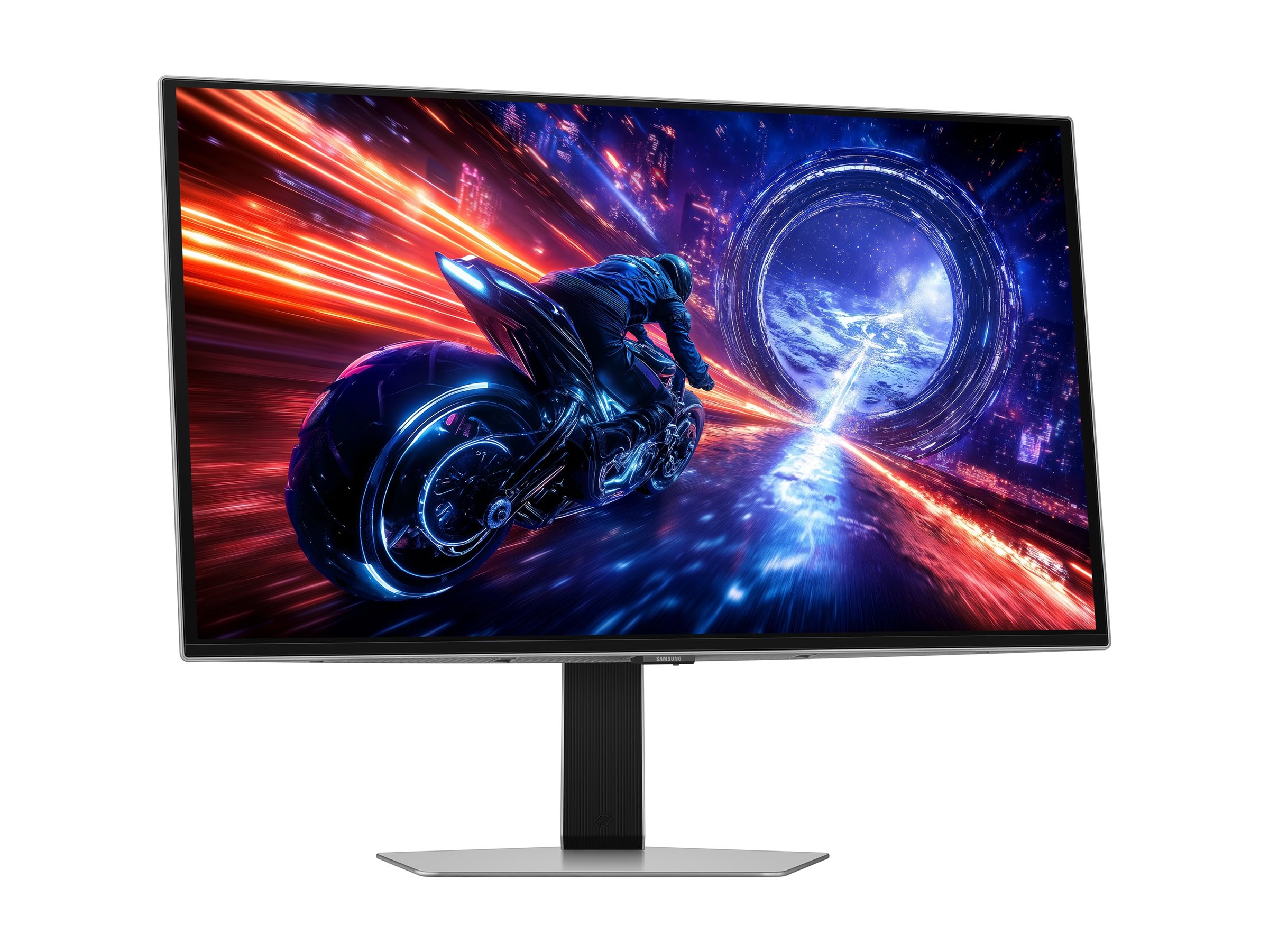 Samsung | LS27FG602SUXEN | 27 " | OLED | QHD | 16:9 | 500 Hz | 0.03 ms | 2560 x 1440 pixels | 300 cd/m² | HDMI ports quantity 2 | Silver - Image 6