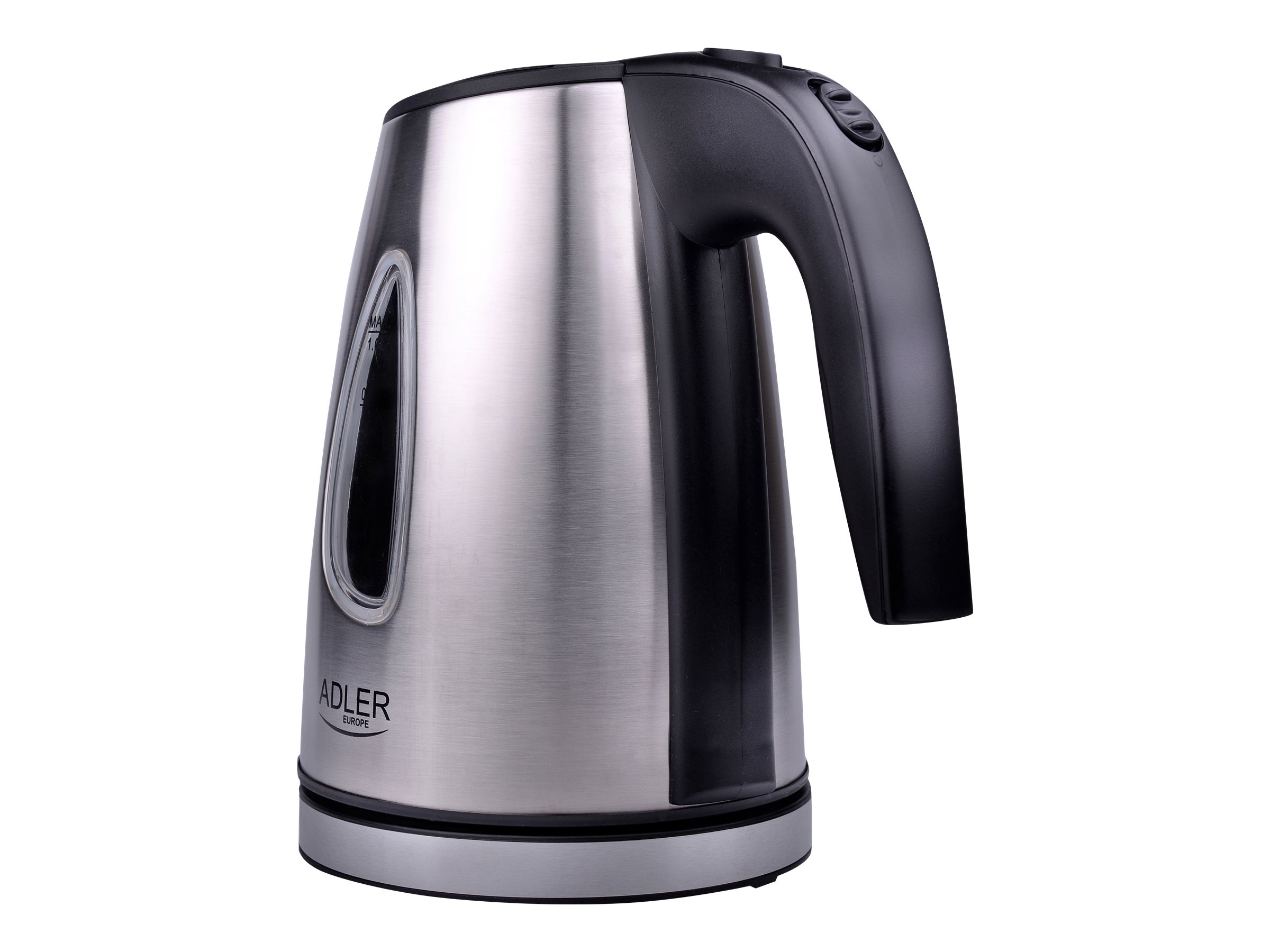 Adler | Kettle | AD 1203 | Standard | 1630 W | 1 L | Stainless steel | 360° rotational base | Stainless steel - Image 3