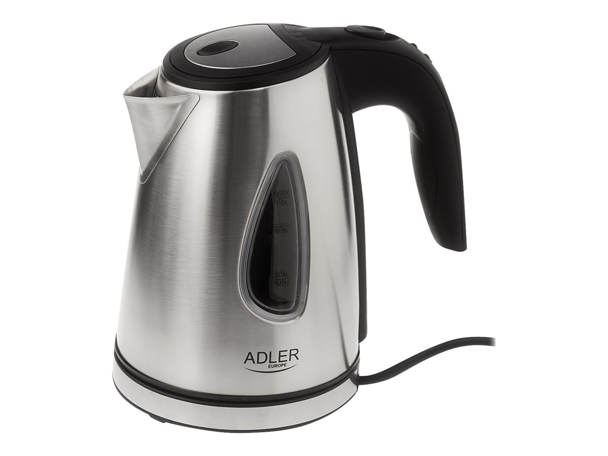Adler | Kettle | AD 1203 | Standard | 1630 W | 1 L | Stainless steel | 360° rotational base | Stainless steel - Image 7