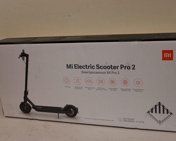 SALE OUT. Xiaomi Mi Electric Scooter Pro 2 (Black) | SALE OUT. Xiaomi Mi Electric Scooter Pro 2 | 600 W | 25 km/h | 3 month(s) | Black | USED, DIRTY, WITHOUT ORIGINAL PACKAGING