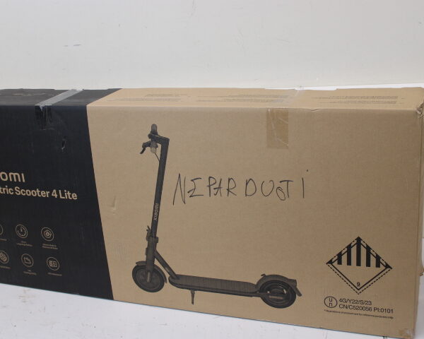 SALE OUT. Xiaomi Electric Scooter 4 Lite EU | SALE OUT. Xiaomi Electric Scooter 4 Lite EU | 300 W | 25 km/h | 8.5 " | 3 month(s) | Black | USED AS DEMO, DAMAGED PACKAGING