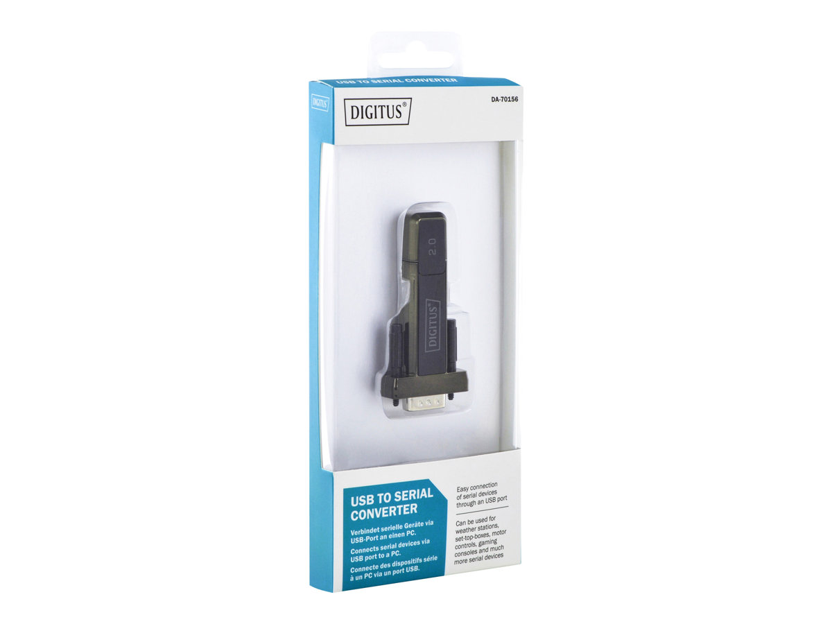 Digitus | DA-70156, USB 2.0 to Serial adapter | RS232 | USB 2.0 - Image 6