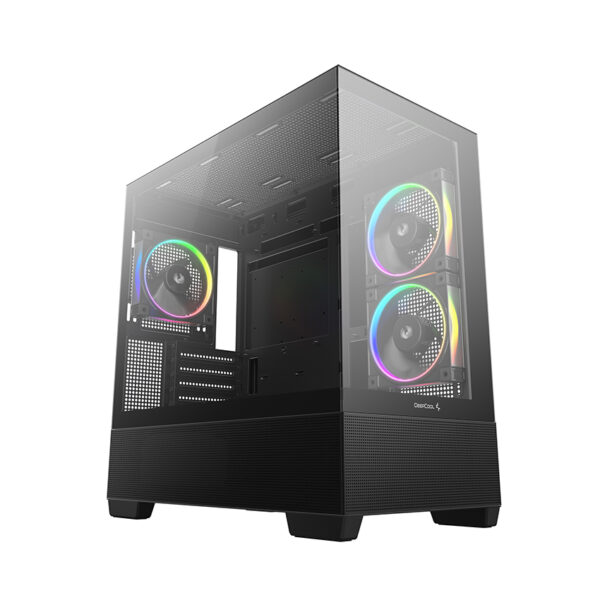 Deepcool Case | CG380 3F | Black | Micro ATX | Power supply included No