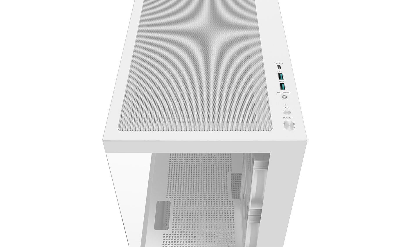 Deepcool Case | CG380 3F | White | Micro ATX | Power supply included No - Image 7
