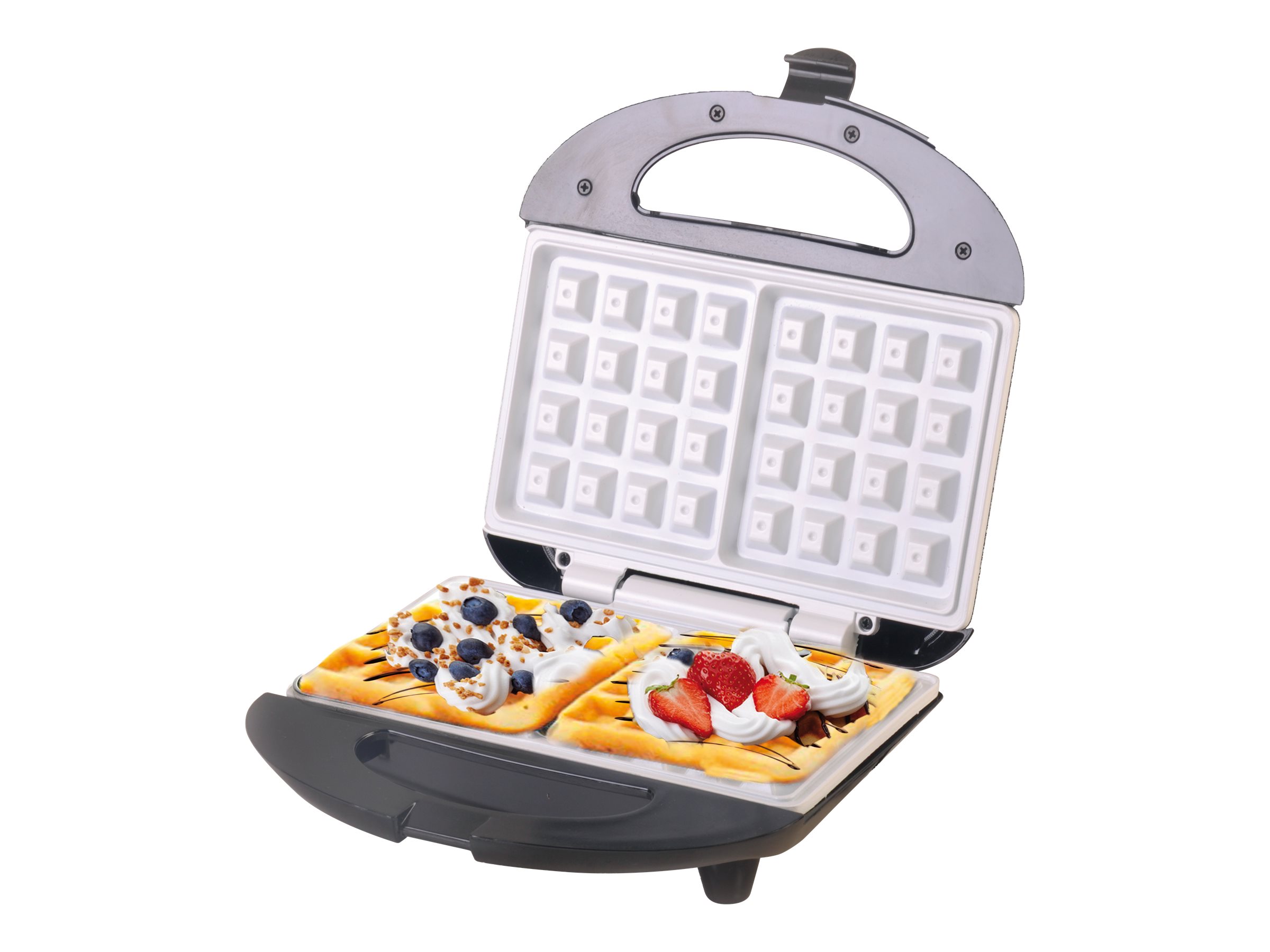 Camry | Waffle maker | CR 3019 | 1000 W | Number of pastry 2 | Belgium | Black - Image 5