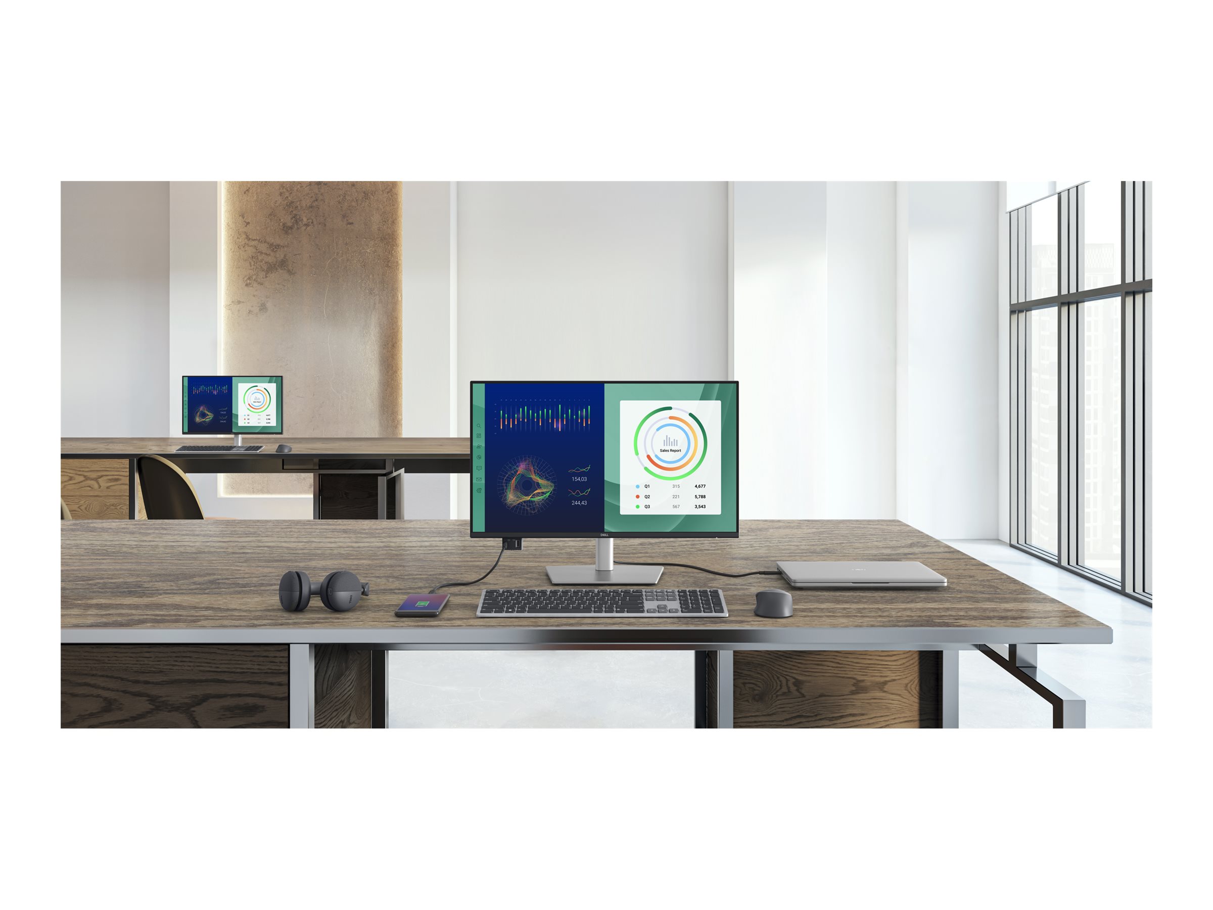 Dell | P2425DE | 24 " | IPS | 16:9 | 100 Hz | 5 ms | 2560 x 1440 pixels | 350 cd/m² | HDMI ports quantity 1 | Warranty 60 month(s) - Image 20