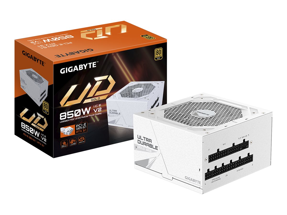 Gigabyte Power Supply, 80 PLUS Gold | UD850GM PG5 V2 ICE | 850 W - Image 5