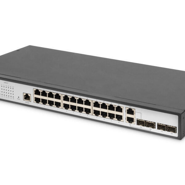 Digitus 24-Port Gigabit Switch | DN-80221-3 | Managed L2 | Desktop/Wall-mountable