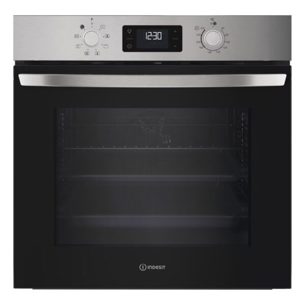 INDESIT Oven | IO 255HU X | 71 L | Electric | Hydrolytic | Electronic | Height 59.5 cm | Width 59.5 cm | Stainless steel