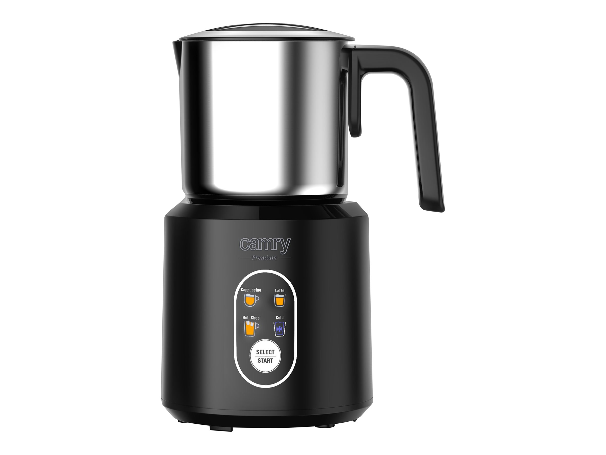 Camry | Milk Frother | CR 4498 | 500 W | Black - Image 2