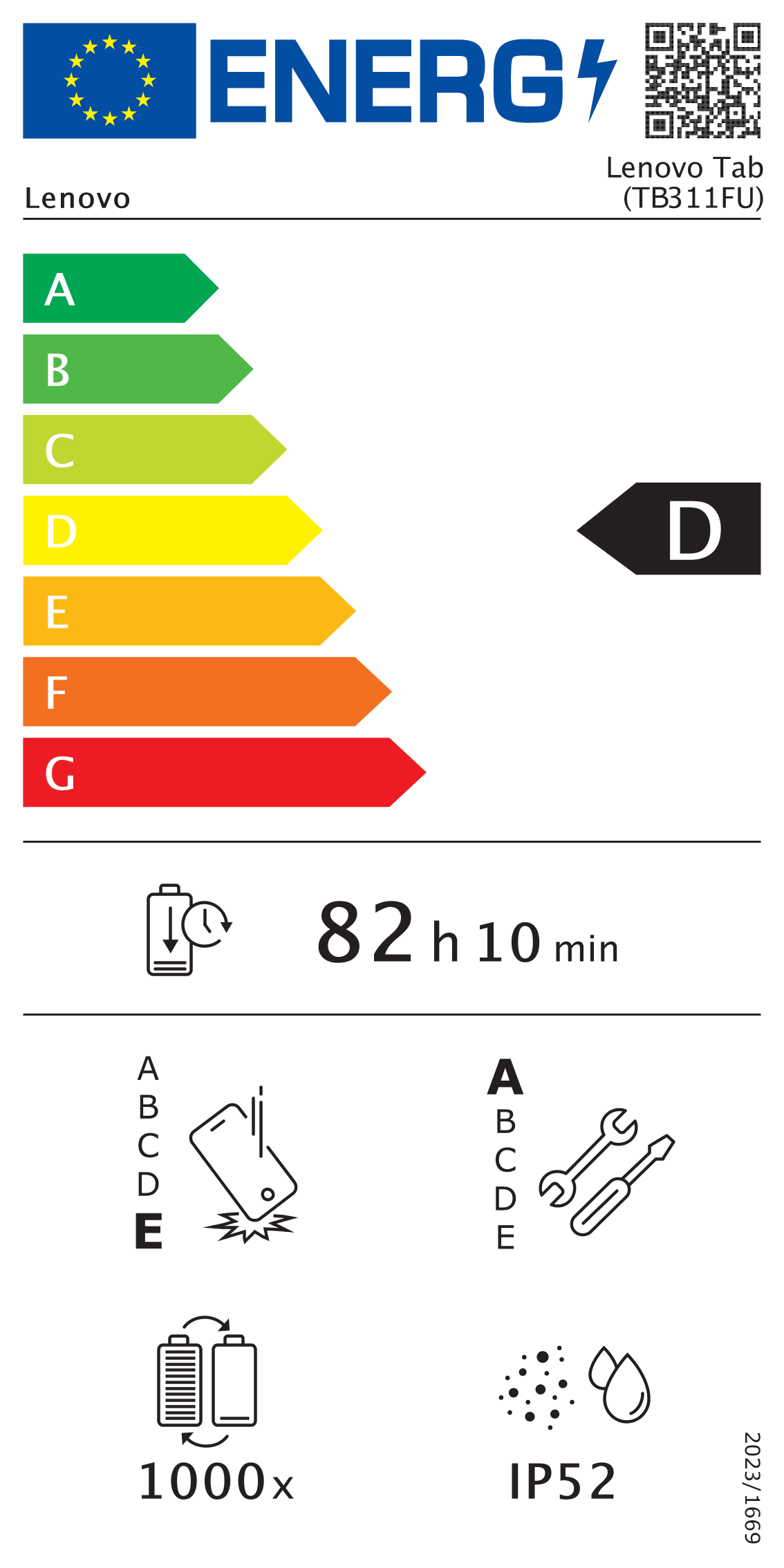 Lenovo Tab Wi-Fi (w/o power adapter) | ZAEH0126SE | 10.1 " | Luna Grey | IPS | 1920 x 1200 pixels | MediaTek | Helio G85 | 4 GB | Soldered LPDDR4x | 128 GB | Wi-Fi | Front camera | 5 MP | Rear camera | 8 MP | Bluetooth | 5.3 | Android | 14 (Android 15 & 16 upgrades and 4 years security updates) | Warranty 24 month(s) | Folio Case, USB-A to USB-C cable, Manual - Image 30