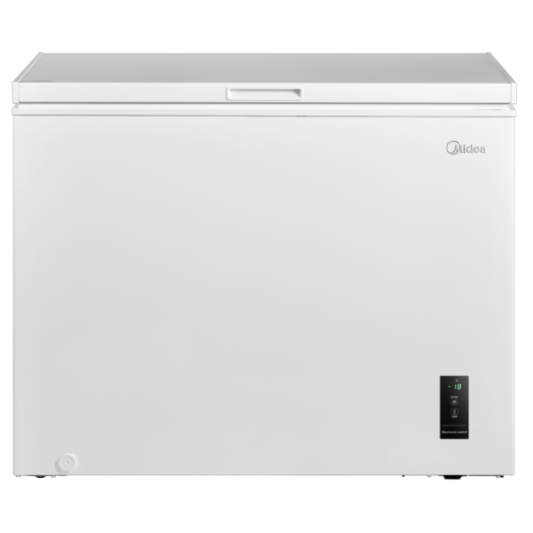 Midea Freezer | MDRC345FEE01 | Energy efficiency E | Chest | Free standing | Height 85 cm | Total net capacity 249 L | White