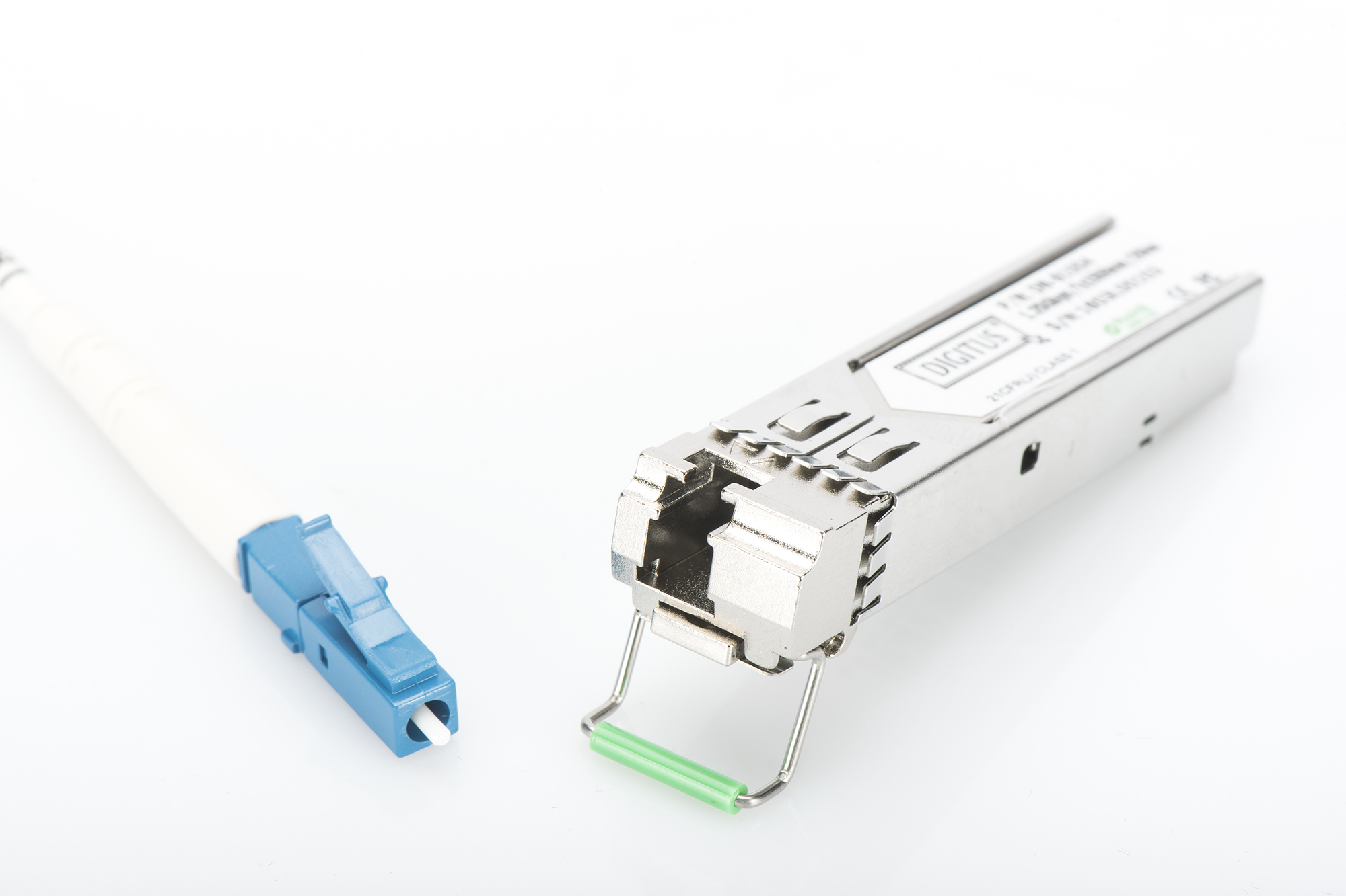 Digitus HP-compatible mini GBIC (SFP) Module, 1.25 Gbps with DDM Feature | DN-81004-01 | Single-mode | LC | 1250 Mbit/s | Maximum transfer distance 20000 m - Image 2