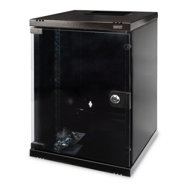 Digitus | Wall-mounted housing 254 mm (10") - 312 x 300 mm | DN-10-09U-B