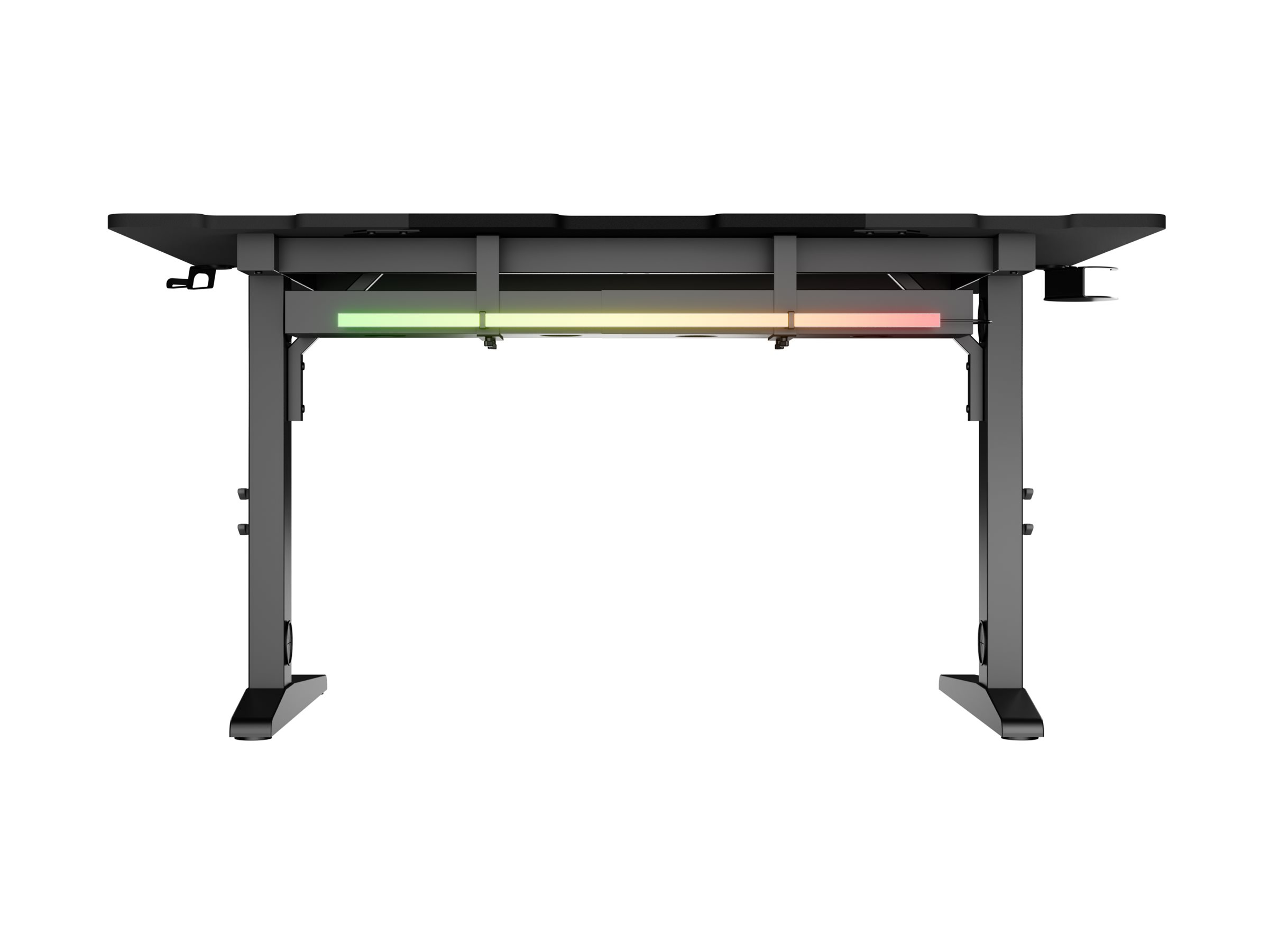 Genesis | Modular Gaming Desk | Holm 140 RGB | Anthracite Black - Image 8