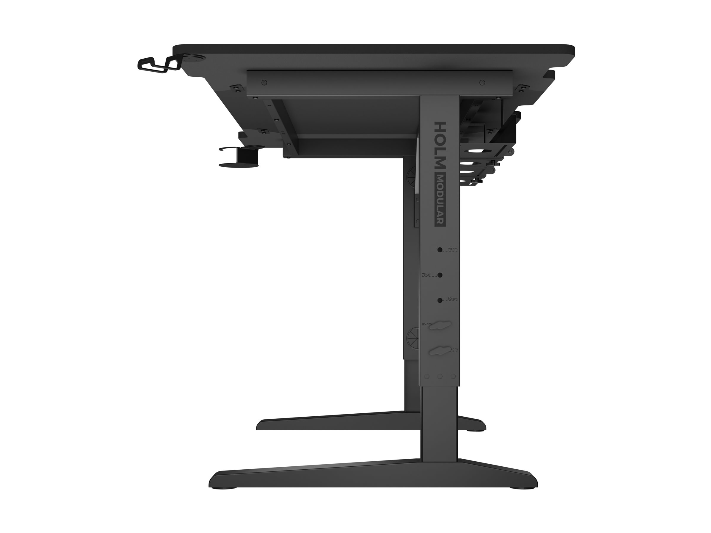 Genesis | Modular Gaming Desk | Holm 140 RGB | Anthracite Black - Image 16