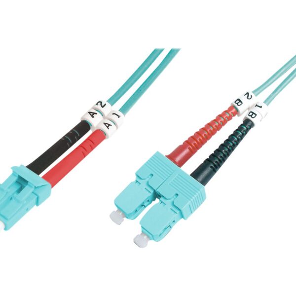DIGITUS Fiber Optic Multimode Patch Cord, OM 3, LC / SC µ, 5 m | Digitus
