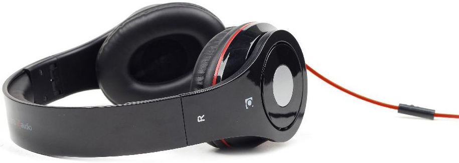 Gembird | MHS-DTW-BK | Wired | On-Ear | Black - Image 5