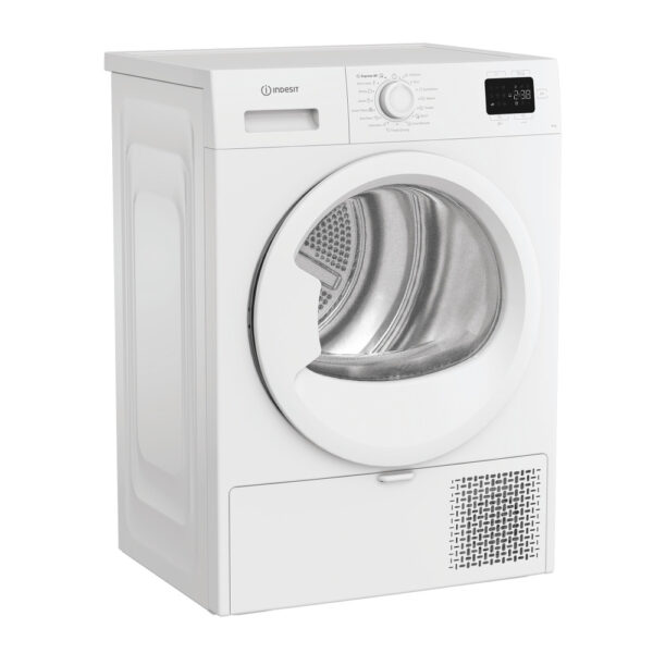 INDESIT Dryer Machine | C YSD 83D WW EE | Energy efficiency class D | Front loading | 8 kg | Heat pump | LED | Depth 54.5 cm | White