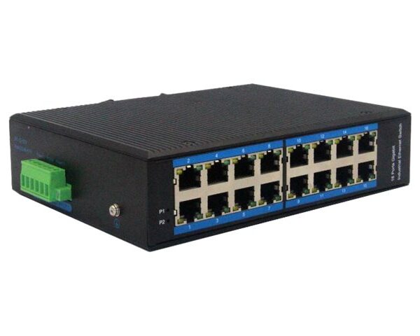 DIGITUS 16 Port 10/100/1000Mbps Industrial Switch | Digitus
