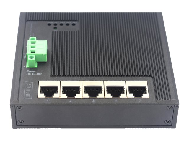 DIGITUS Industrial Gigabit Ethernet Flat Switch | Digitus - Image 3