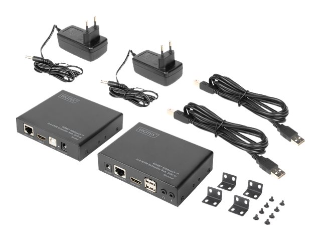 DIGITUS HDBaseT 2.0 HDMI KVM Extender Set | Digitus - Image 4