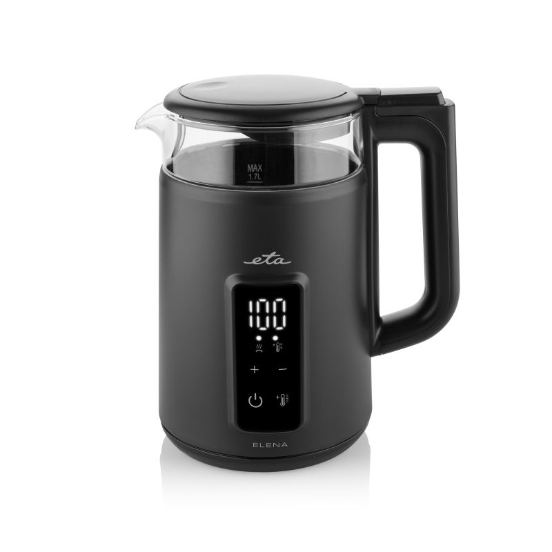 ETA Kettle | Elena ETA959590000 | Electric | 2200 W | 1.7 L | Plastic | 360° rotational base | Black - Image 2