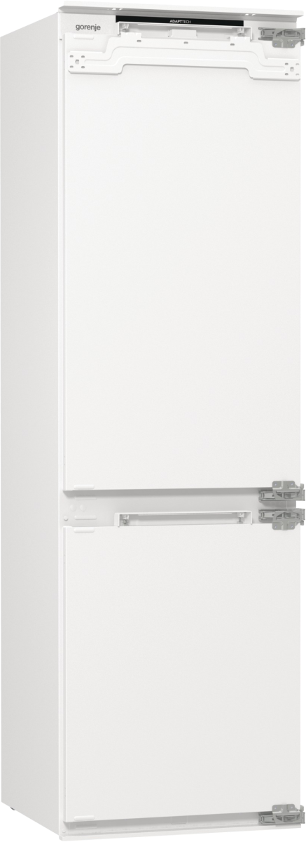 Gorenje Refrigerator | NRKI517E82WF | Energy efficiency class E | Built-in | Combi | Height 177.2 cm | No Frost system | Fridge net capacity 176 L | Freezer net capacity 76 L | Display | 35 dB | White - Image 4