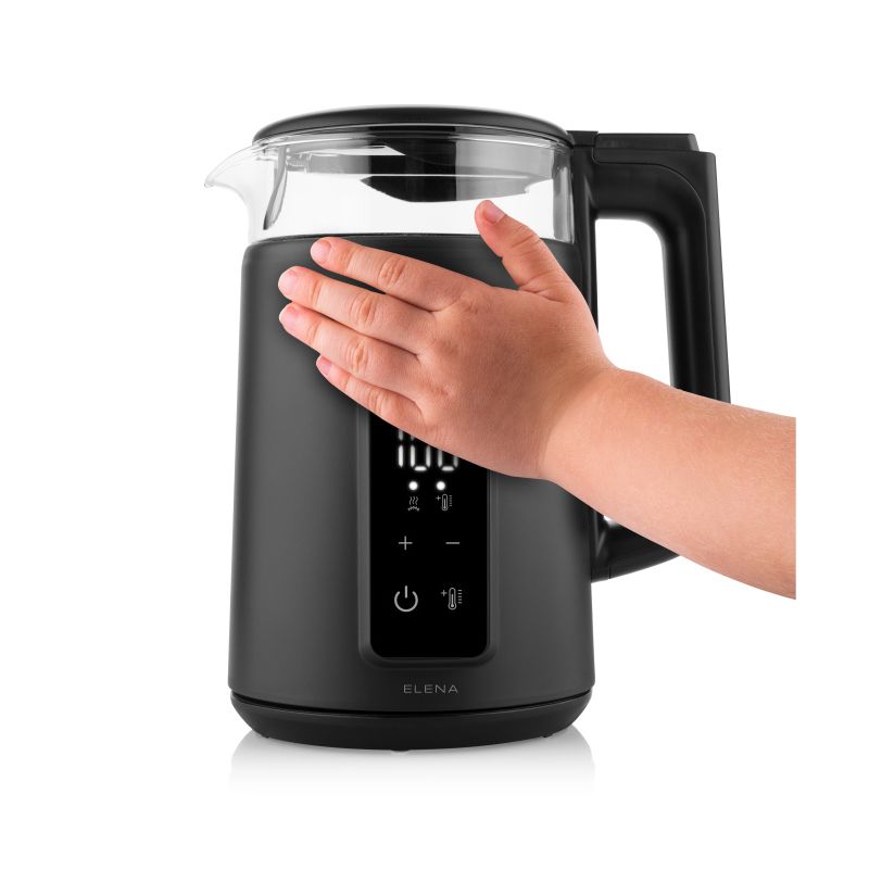 ETA Kettle | Elena ETA959590000 | Electric | 2200 W | 1.7 L | Plastic | 360° rotational base | Black - Image 6
