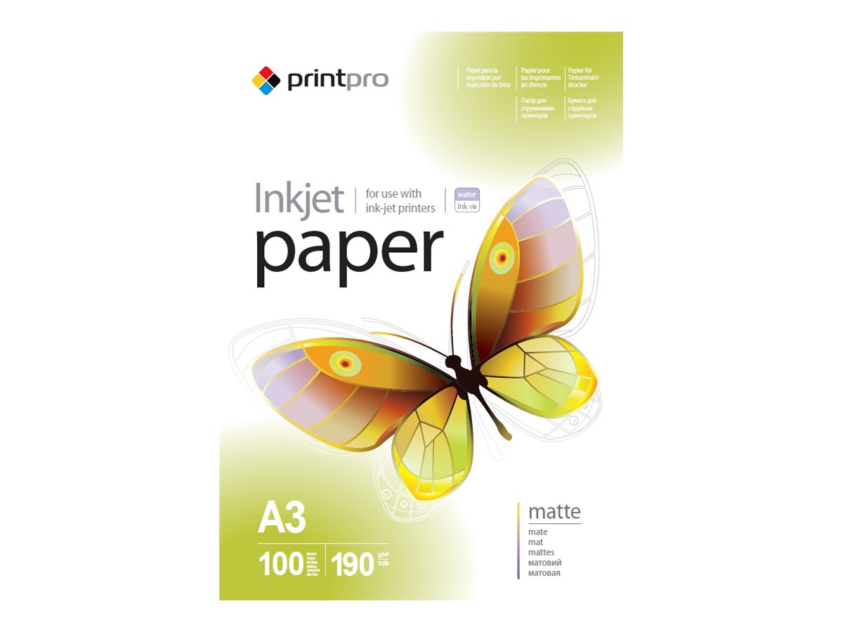ColorWay PrintPro Photo Paper, 100 sheets | Matte | 190 g/m² | A3 - Image 2