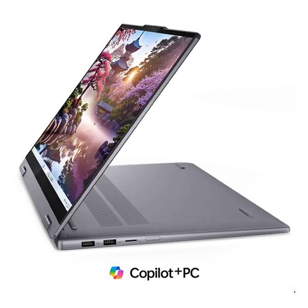 Lenovo IdeaPad 5 2-in-1 16AKP10 | Luna Grey | 16 " | IPS | Touchscreen | WUXGA | 1920 x 1200 pixels | Glossy | AMD Ryzen AI 7 | 350 | 16 GB | Soldered LPDDR5x | Solid-state drive capacity 512 GB | AMD Radeon 860M Graphics | Windows 11 Home | 802.11ax | Bluetooth version 5.3 | Keyboard language English | Keyboard backlit | Warranty 24 month(s) | Battery warranty 12 month(s)
