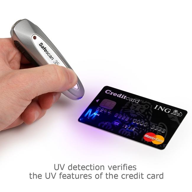 SAFESCAN | 35 | Grey | Suitable for Banknotes, ID documents | Number of detection points 3 - Image 4