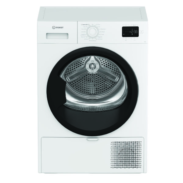 INDESIT Dryer Machine | C YD 92D WB EE | Energy efficiency class E | Front loading | 9 kg | Digital | Depth 60.7 cm | White