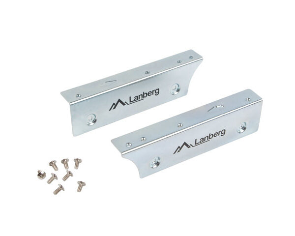 Lanberg Mounting Frame for 2.5" SSD/HDD to 3.5" Bay | IF-35-25 | Silver