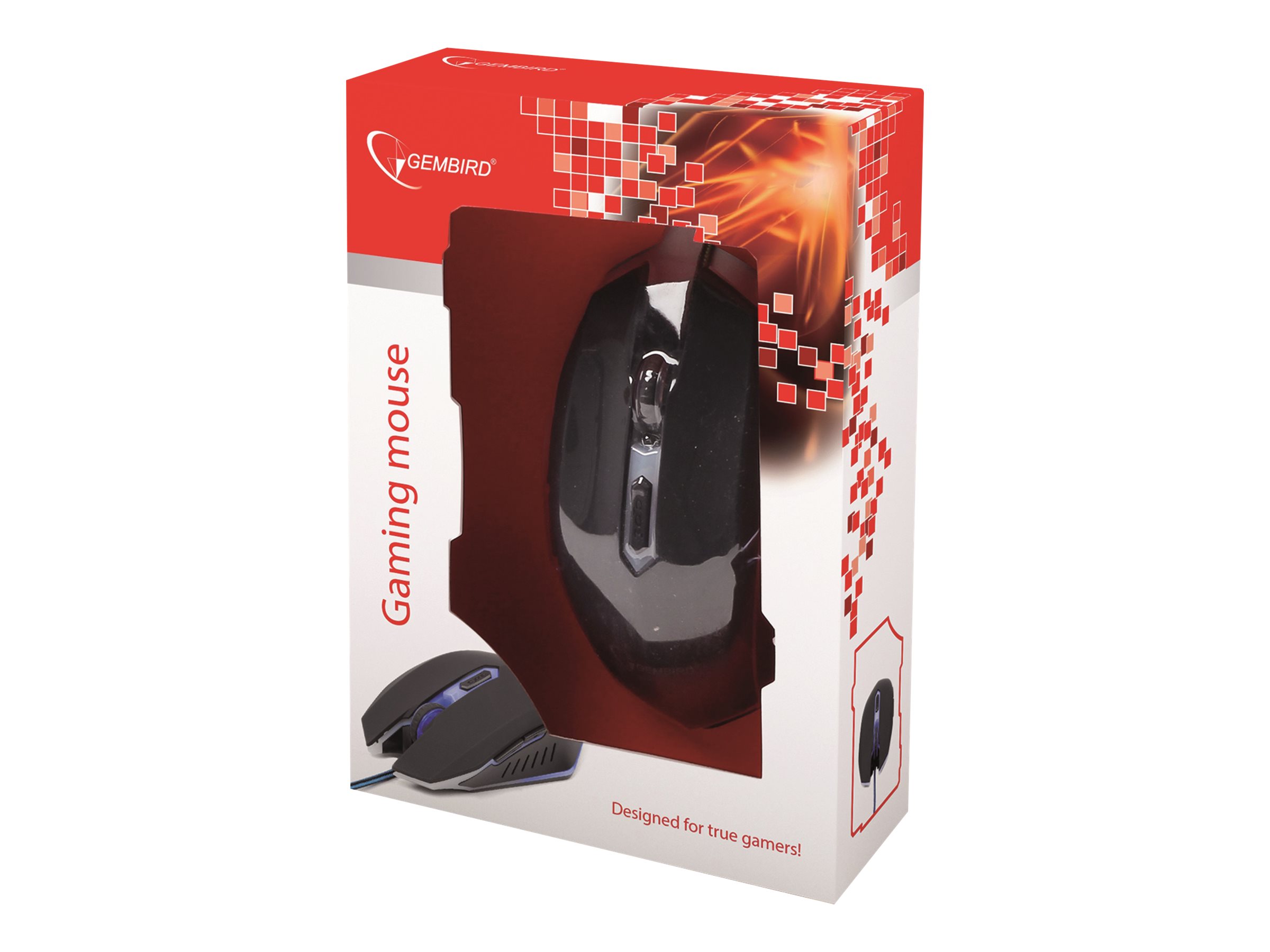 Gembird Gaming mouse, USB, blue | Gembird - Image 5