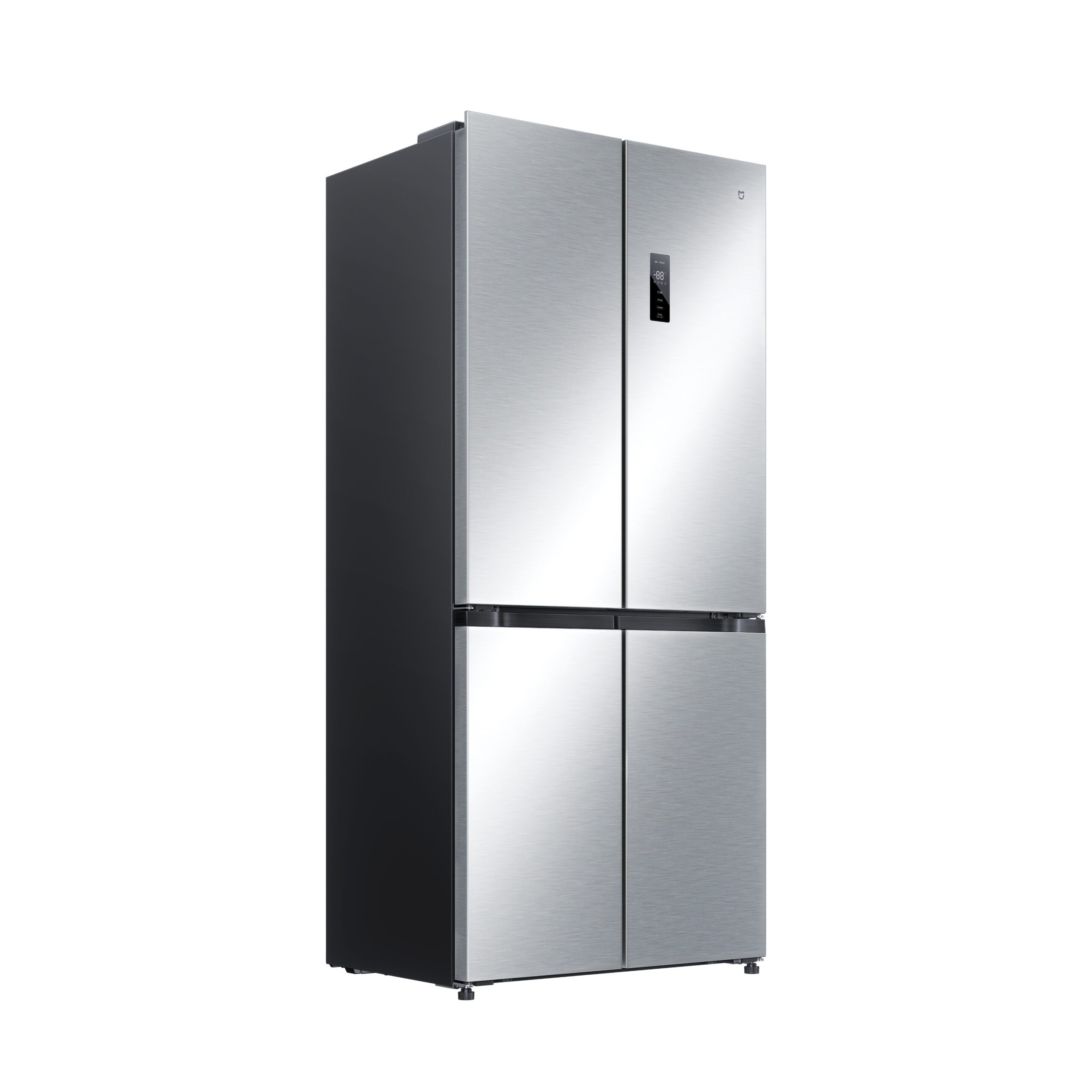 Xiaomi Mijia Refrigerator Cross Door 502L EU | Energy efficiency class E | Free standing | Side by Side | Height 191.2 cm | No Frost system | Fridge net capacity 326 L | Freezer net capacity 176 L | 37 dB | Brushed Silver - Image 3