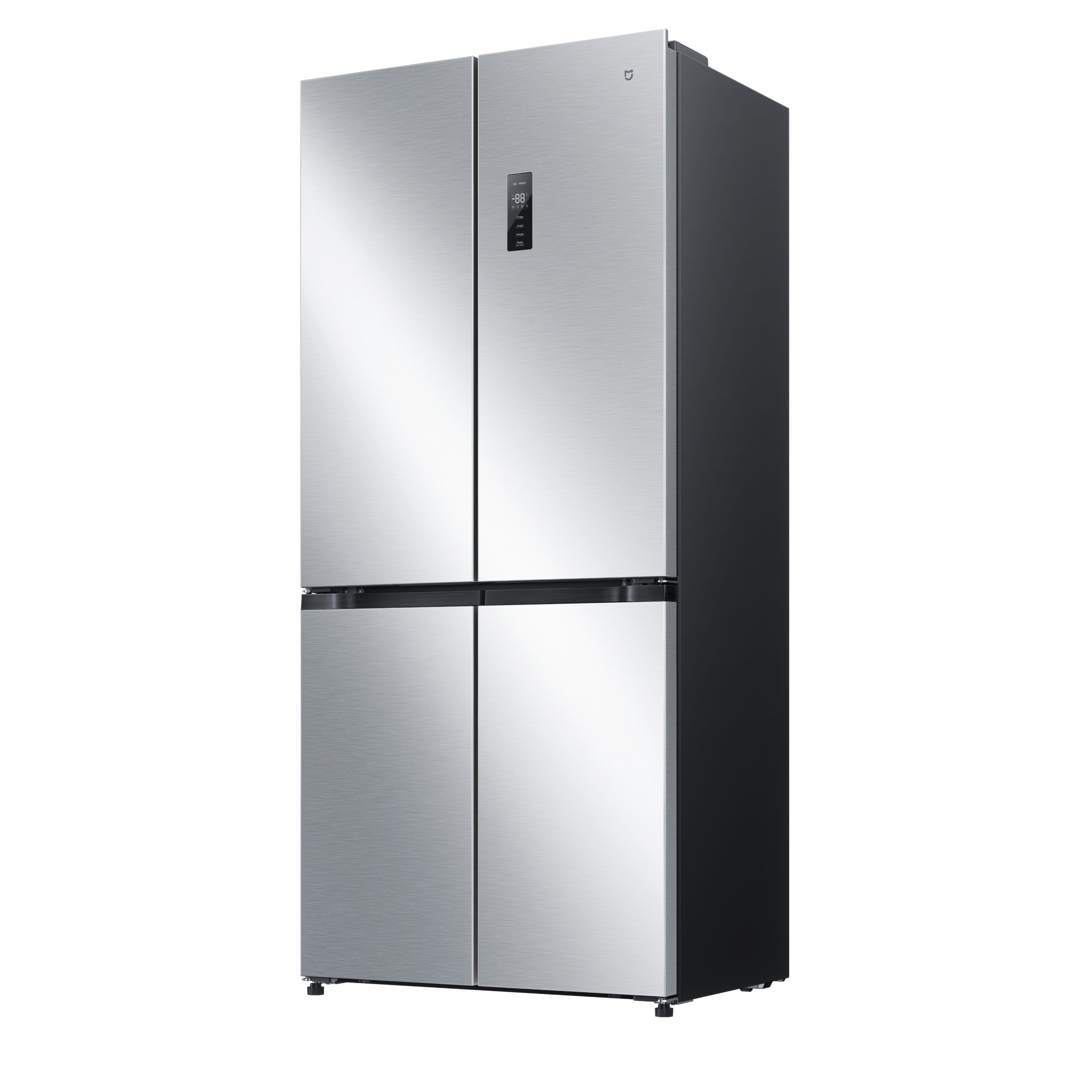 Xiaomi Mijia Refrigerator Cross Door 502L EU | Energy efficiency class E | Free standing | Side by Side | Height 191.2 cm | No Frost system | Fridge net capacity 326 L | Freezer net capacity 176 L | 37 dB | Brushed Silver - Image 4