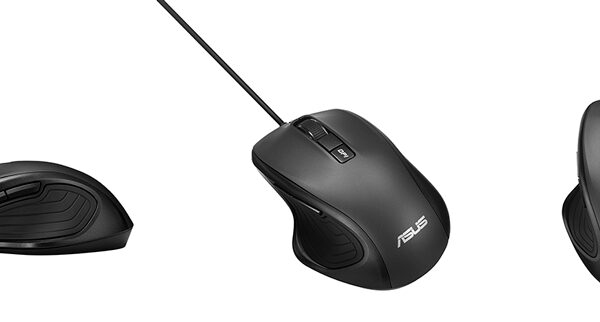 Asus | Ergonomic Mouse | UX300 PRO | Wired optical mouse | Wired optical | USB 2.0 | Black
