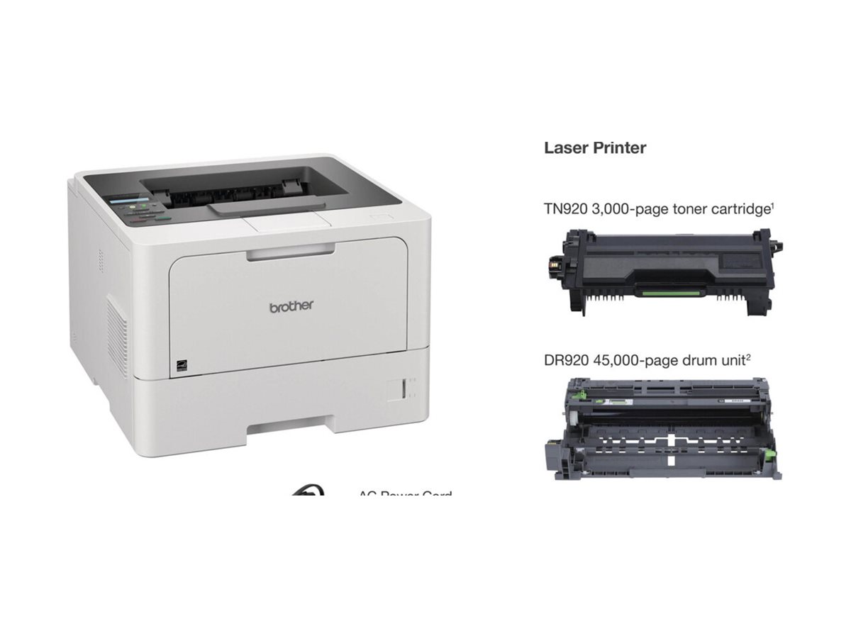 Brother HL-L5210DN | Mono | Laser | Printer | Maximum ISO A-series paper size A4 | Grey - Image 13