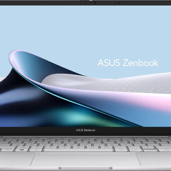 Asus | Zenbook 14 UX3405CA-QL219W | Foggy Silver | 14 " | OLED | Touchscreen | WUXGA | 1920 x 1200 pixels | 60 Hz | Glossy | Intel Core Ultra 5 | 225H | 16 GB | LPDDR5X | Solid-state drive capacity 512 GB | Intel Graphics | Windows 11 Home | 802.11be | Bluetooth version 5.4 | Keyboard language US international | Keyboard backlit