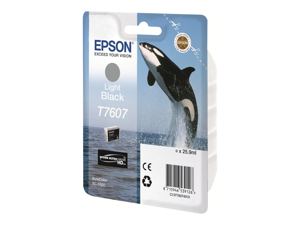 Epson T7607 | Ink Cartridge | Light Black