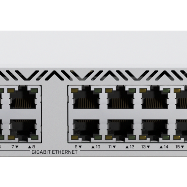 MikroTik | Cloud Smart Switch with SwitchOS desktop case | CSS318-16G-2S+IN
