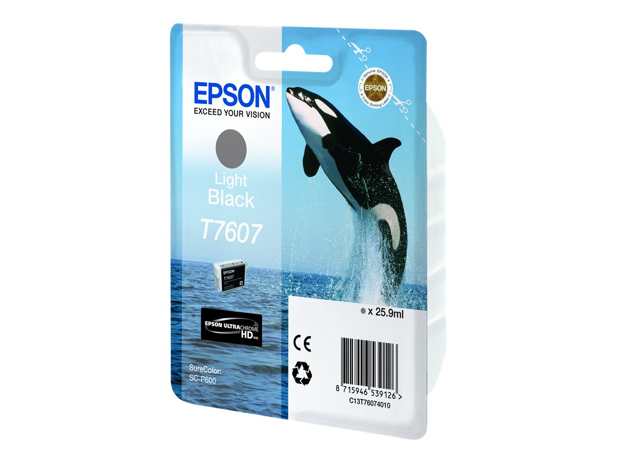 Epson T7607 | Ink Cartridge | Light Black - Image 2