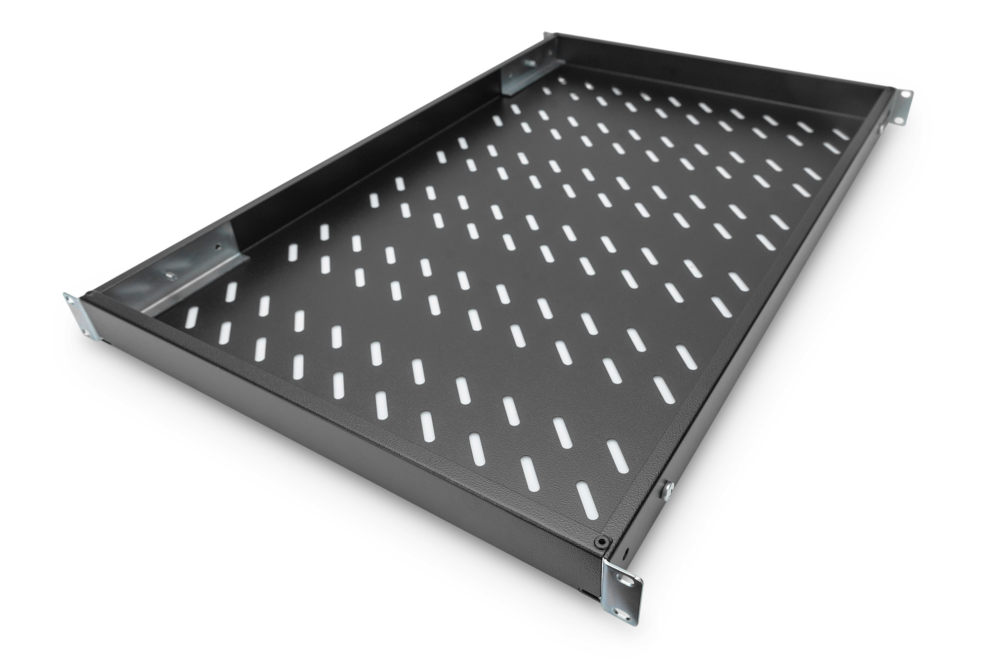 Digitus Shelf with Variable Rails for Fixed Mounting in 483 mm (19") Cabinets | DN-97649 - Image 2